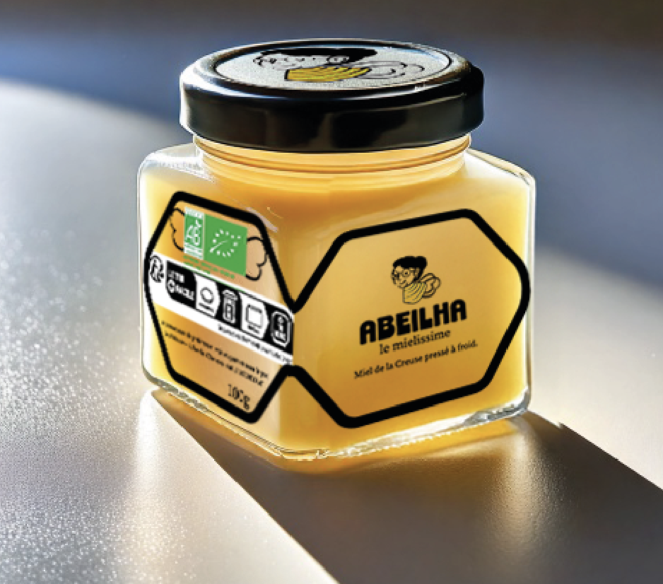 Abeilla — création de packaging et univers graphique